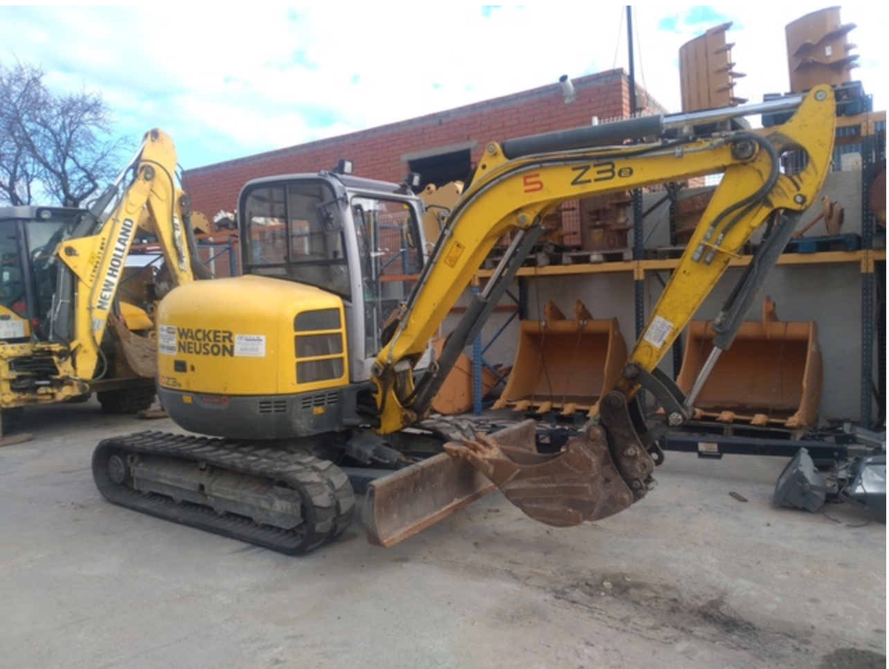 Mini Excavadora Wacker Neuson 50Z3 | subastaszentromachine.com