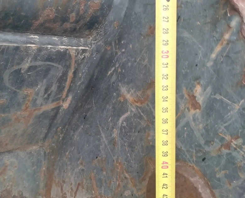 3. Cazo de limpieza de 2000mm EXCAVADORA