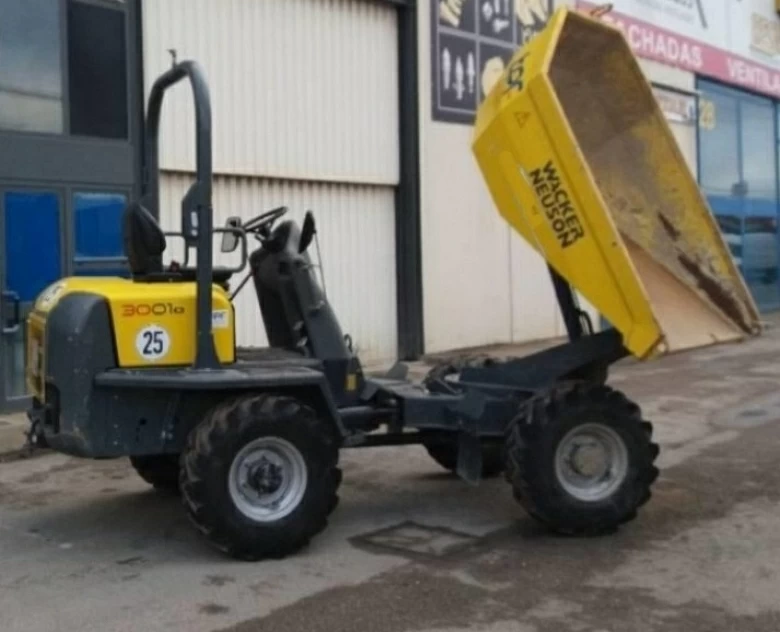 1. Dumper Wacker Neuson 3001